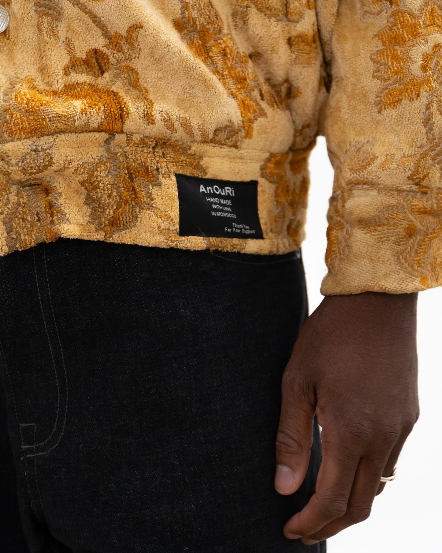ANOURI - Unisex Yellow Carpet Jacket