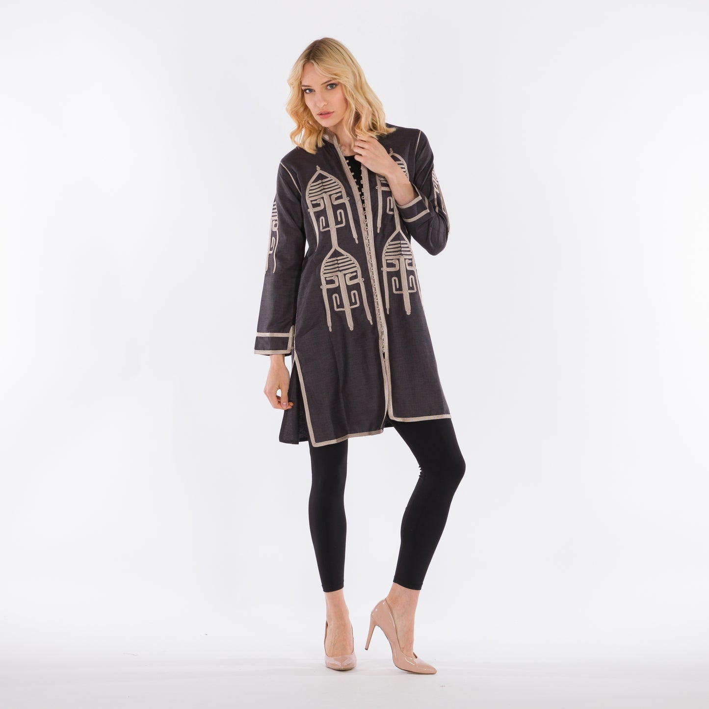 YARAKECH - Cotton embroidered jacket
