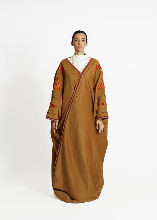 QORMUZ - JUBBAH Brown Robe