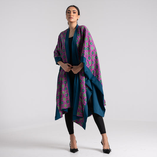 LA REINE - Printed cape