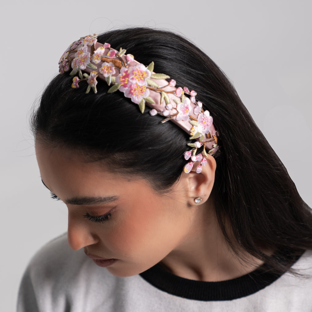 LA REINE - Handmade cherry blossom headband