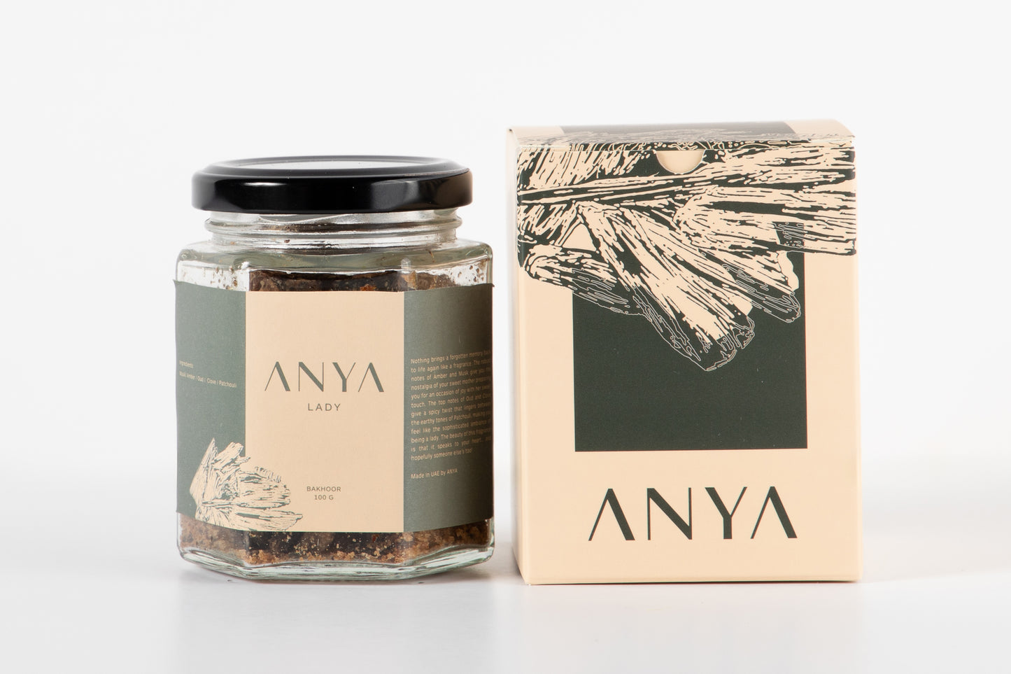 ANYA PERFUMERY - Lady Bakhoor Incense