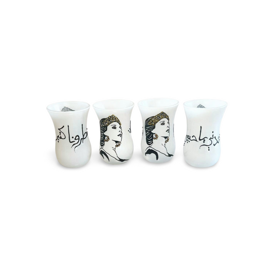 SCARLET BOUTIQUE - Hand-painted artist portrait tea cup (per piece)