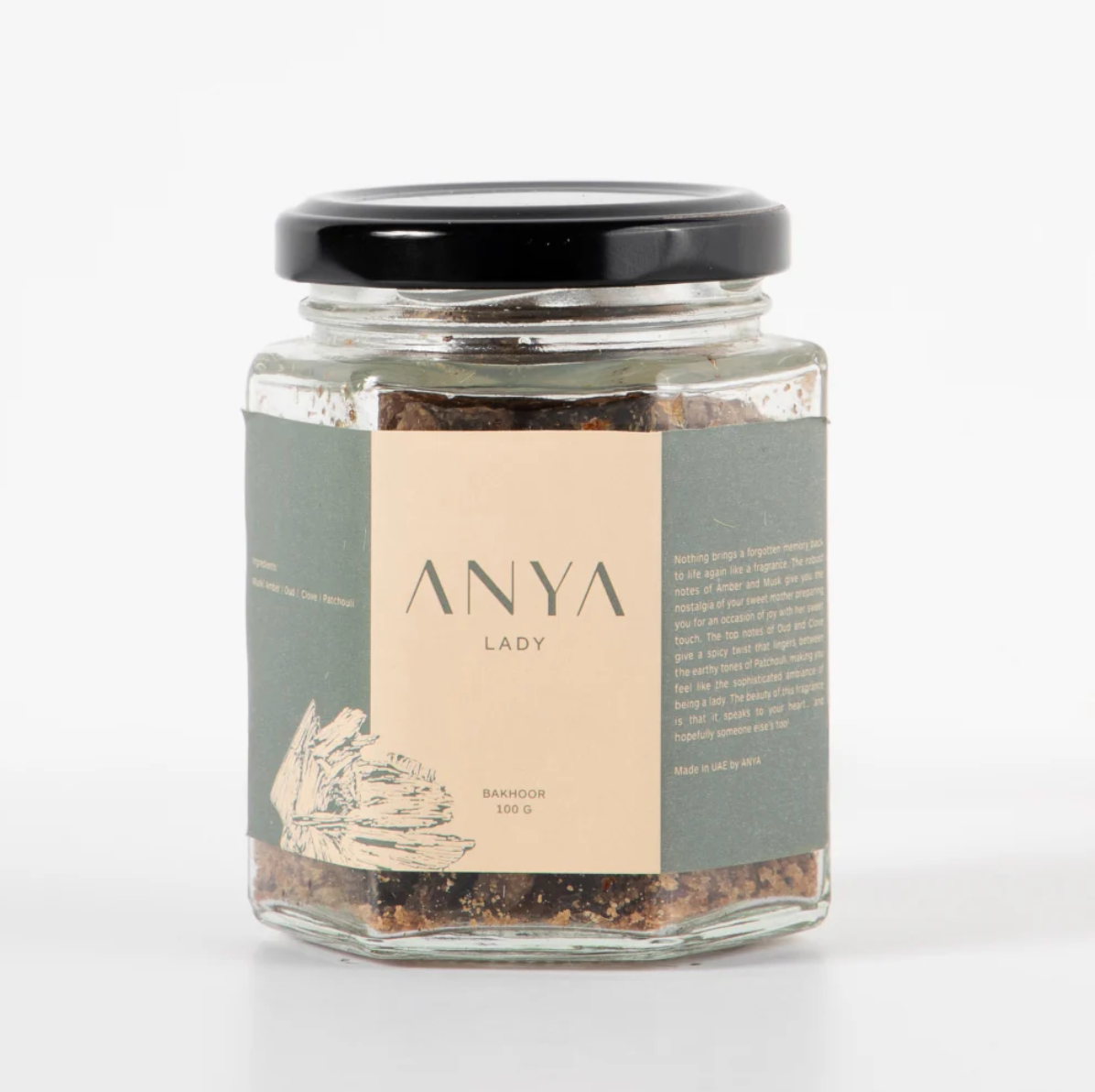 ANYA PERFUMERY - Lady Bakhoor Incense