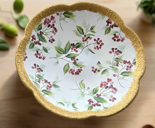 SCARLET BOUTIQUE - Decoupage Bowl