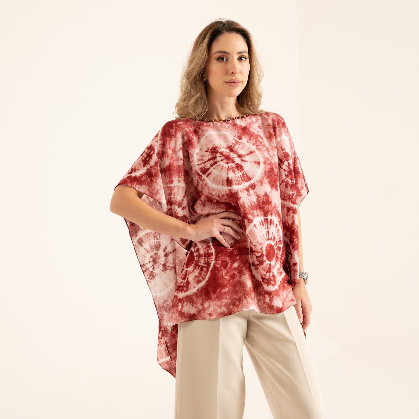 DALSH DESIGNS - Poncho tie-dye top