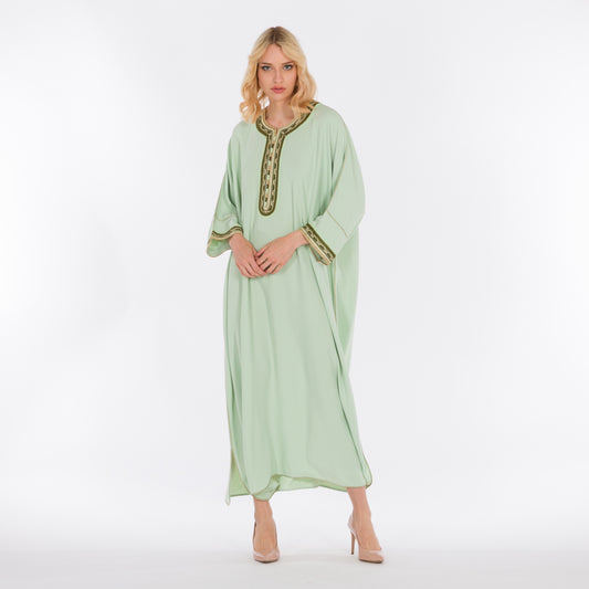 YARAKECH - Mint coloured gandoura