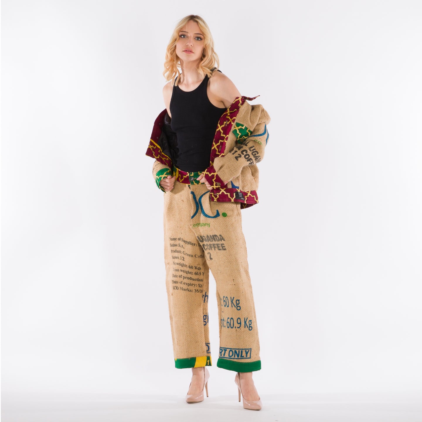 ANOURI - Unisex Burlap Trouser