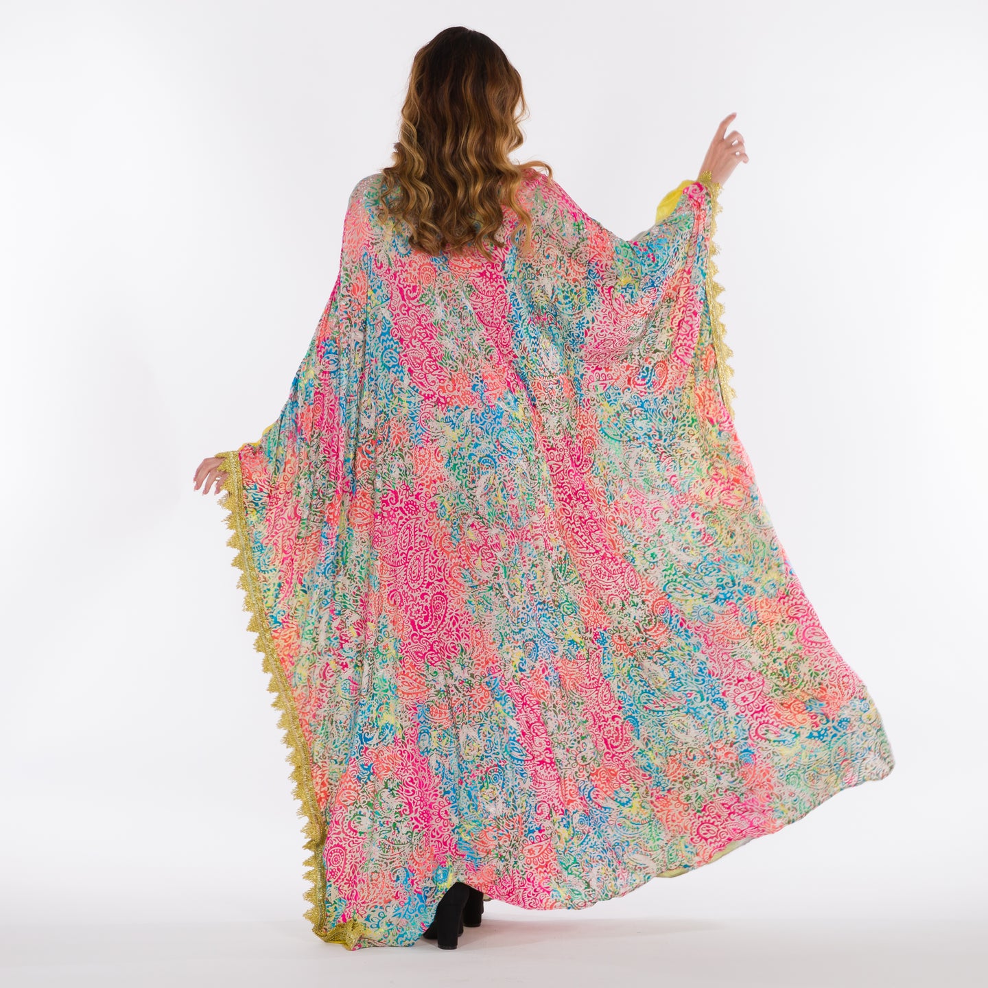 LA REINE - Kimono sleeved kaftan