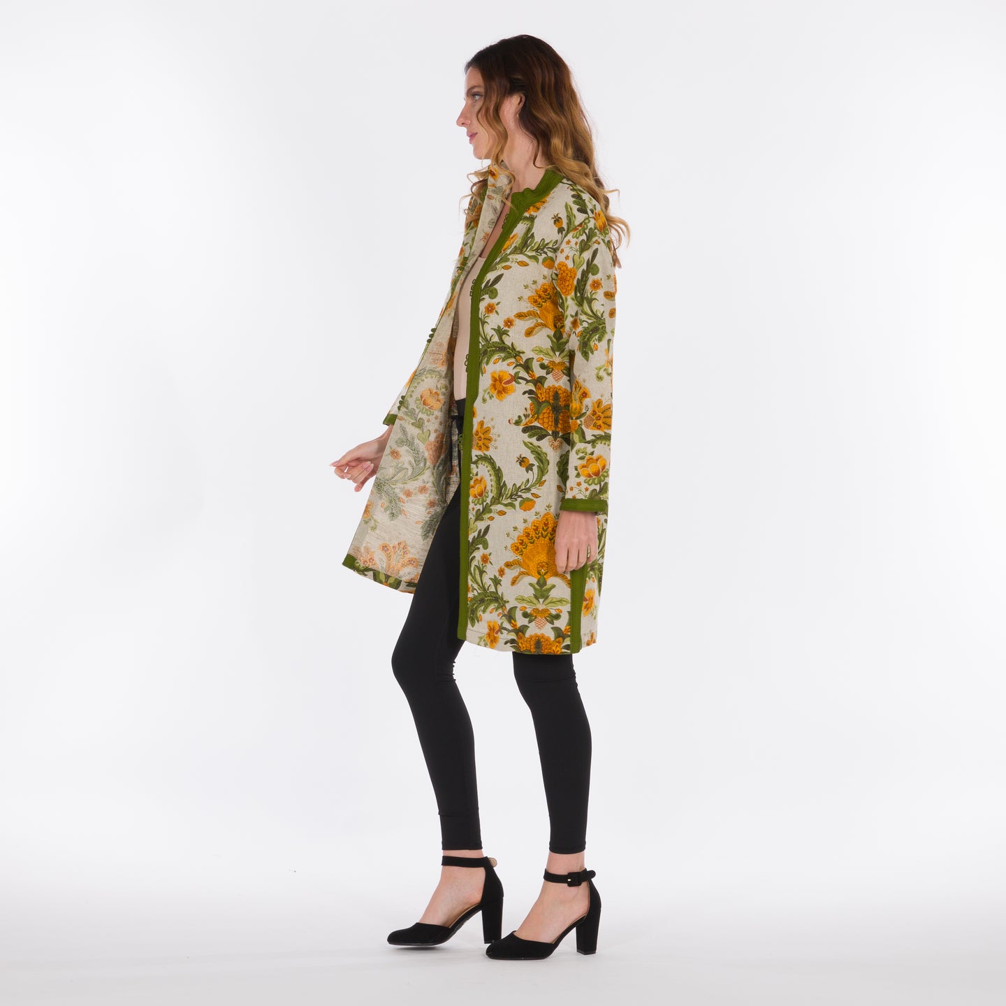 YARAKECH - Floral linen jacket