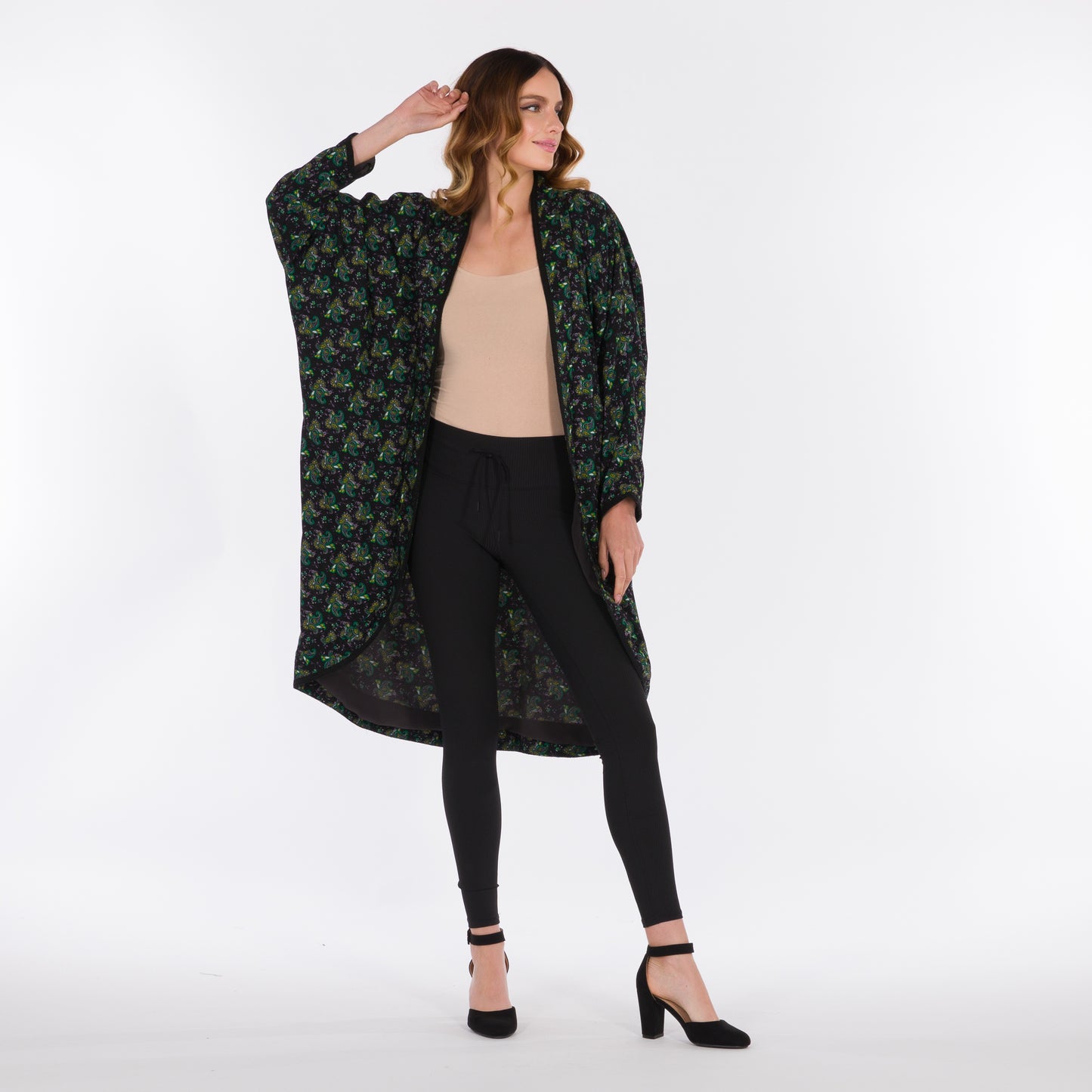 DALSH DESIGNS - Cotton printed kimono