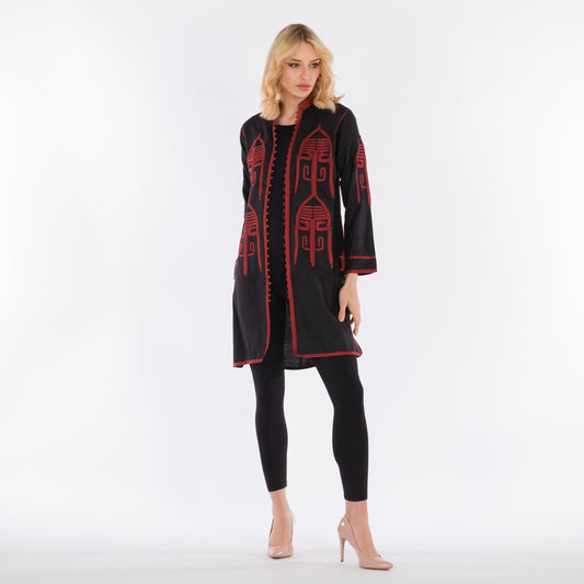 YARAKECH - Cotton embroidered jacket