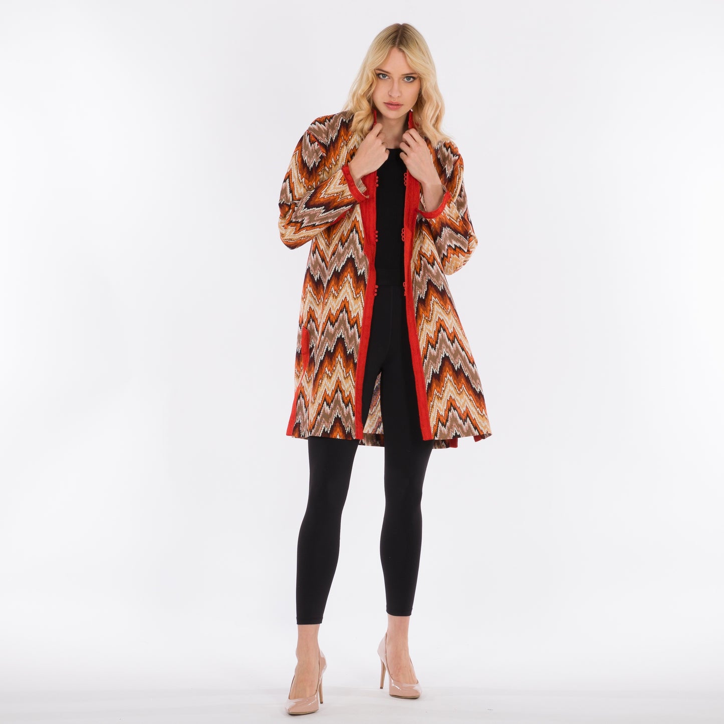 YARAKECH - Chevron linen jacket