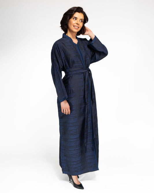 YARAKECH - Navy blue kaftan